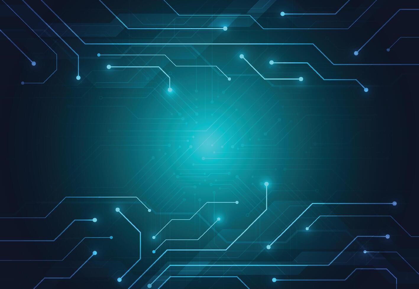 Abstract background with technology circuit board texture. Electronic motherboard vector