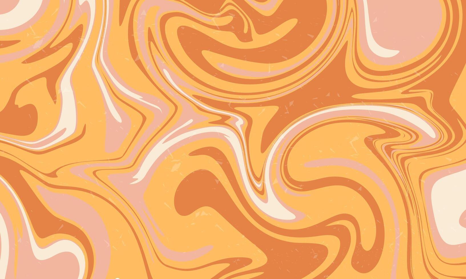Abstract Orange, Brown and White Marble Background vector