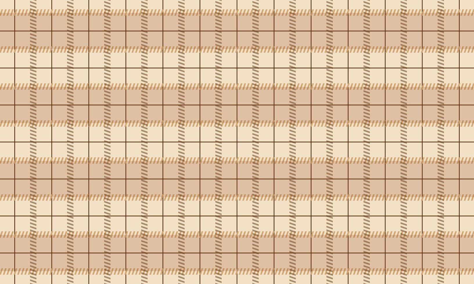 Plaid Fabric Gingham with Checkered Seamless Pattern Background. vector