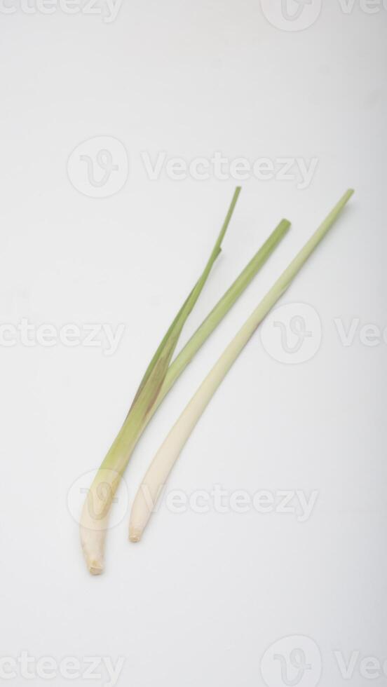 Lemongrass Spice on White Background photo
