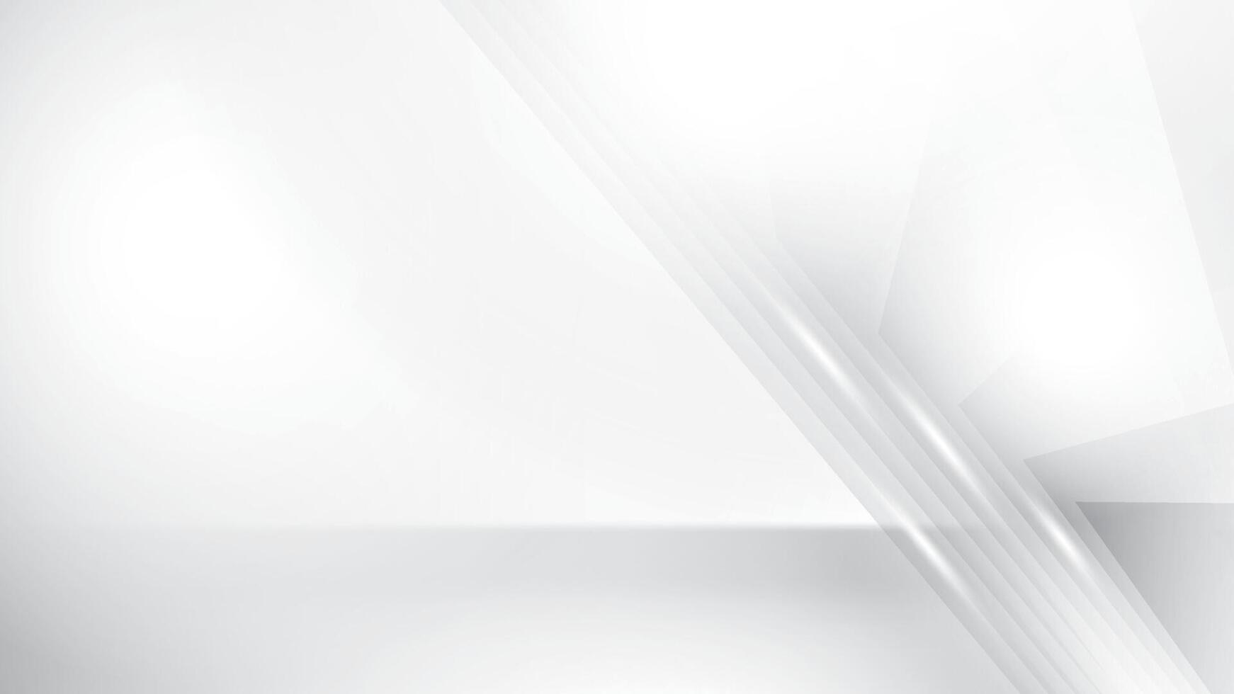 Abstract white and gray color background, straight light beam, vector