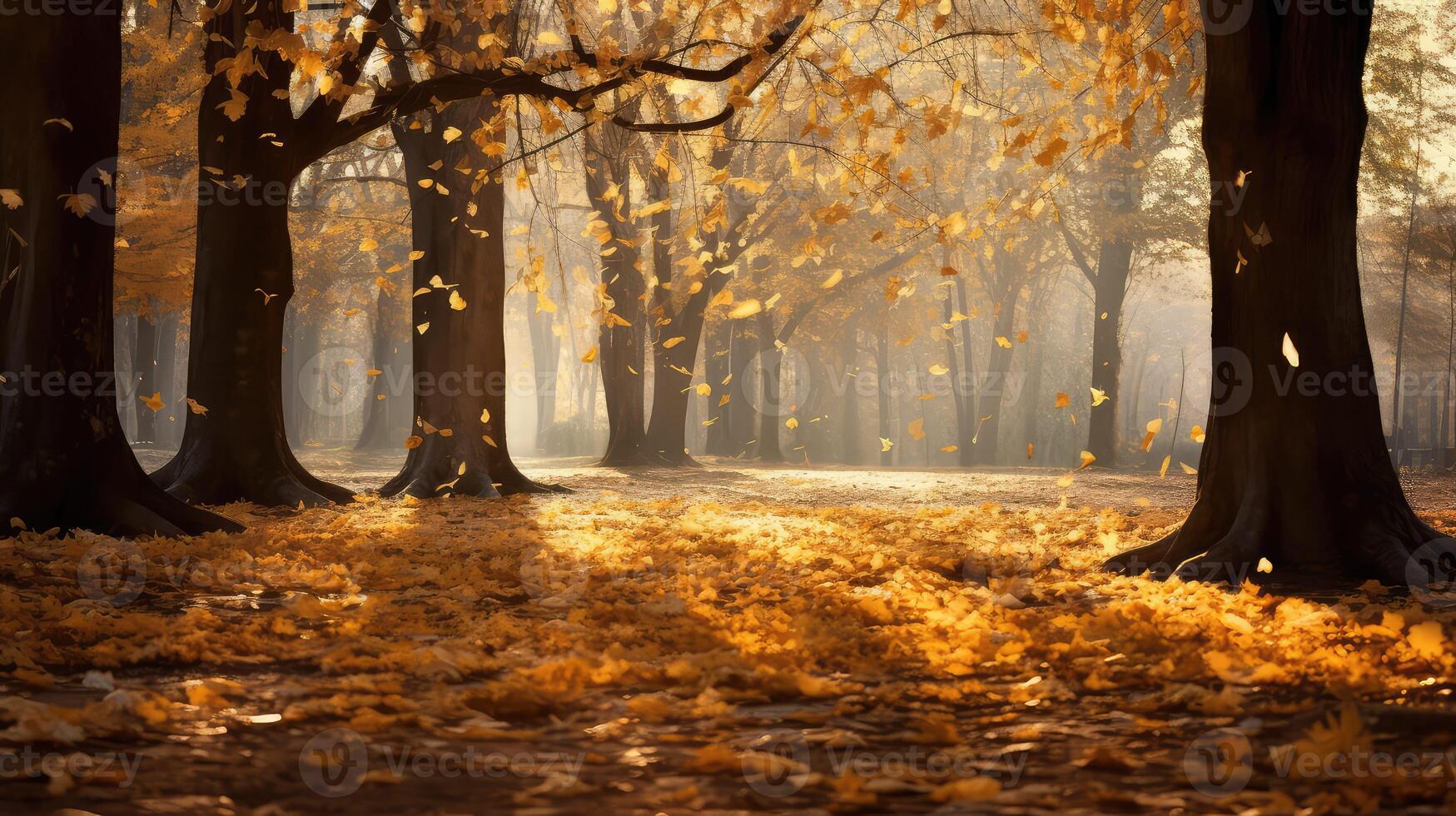 trees leaves on photo