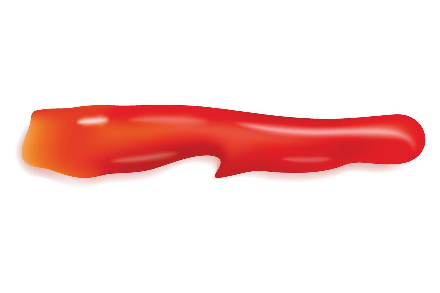 Red Sauce, Ketchup and Condiment Design ideal for Food Styling vector