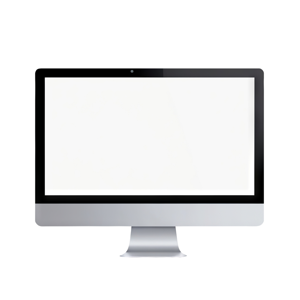 PC Monitor on transparent background png