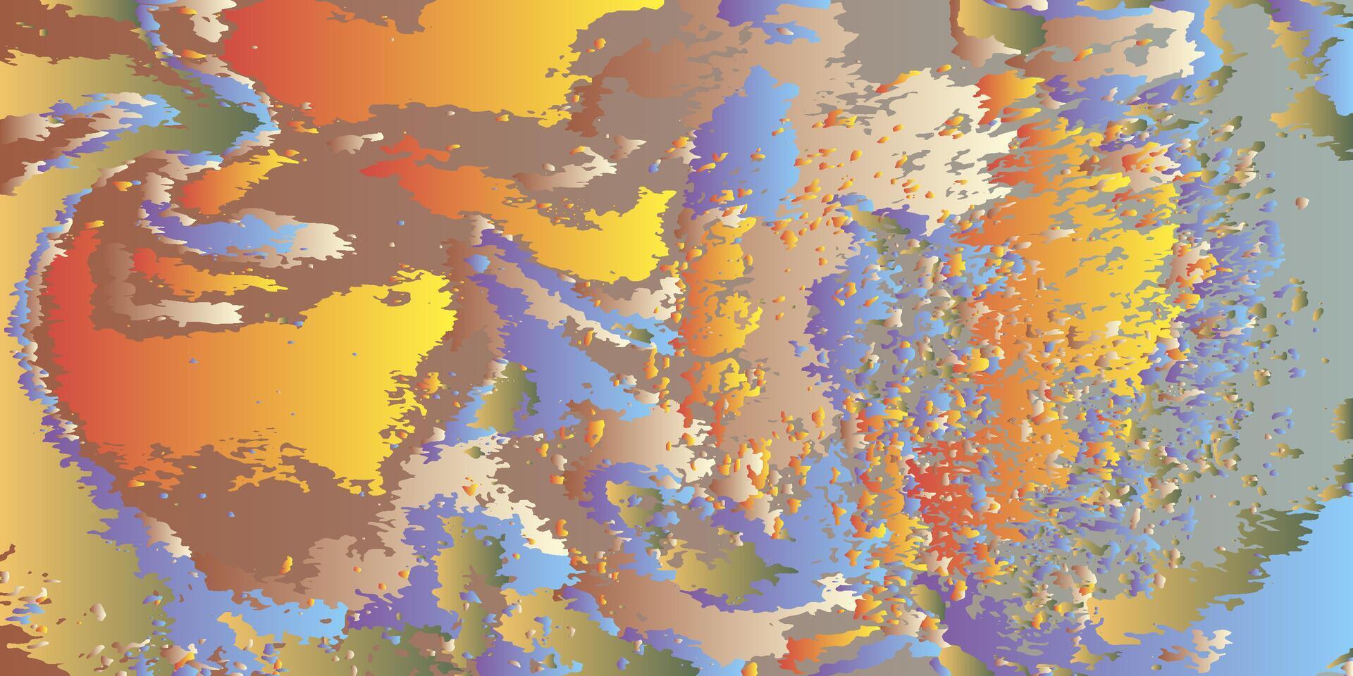Multicolored stains and spots. Colored blots. illustration vector