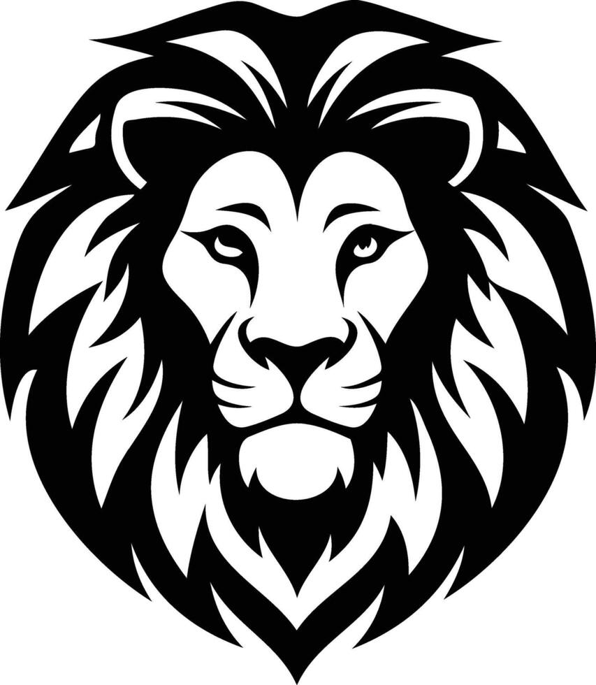 Savage Roaring Lion Head Available on EPS File vector