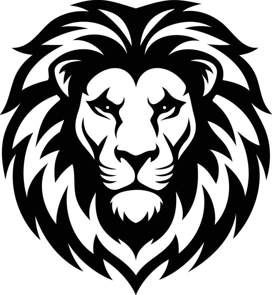 Fierce Roaring Lion Head Available on EPS File vector