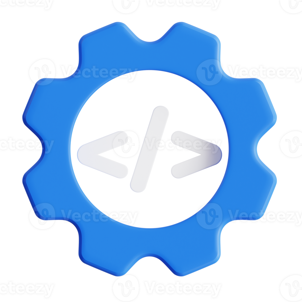 Programming 3D illustration png