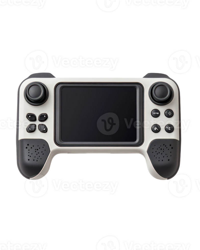 Modern handheld controller with integrated screen png