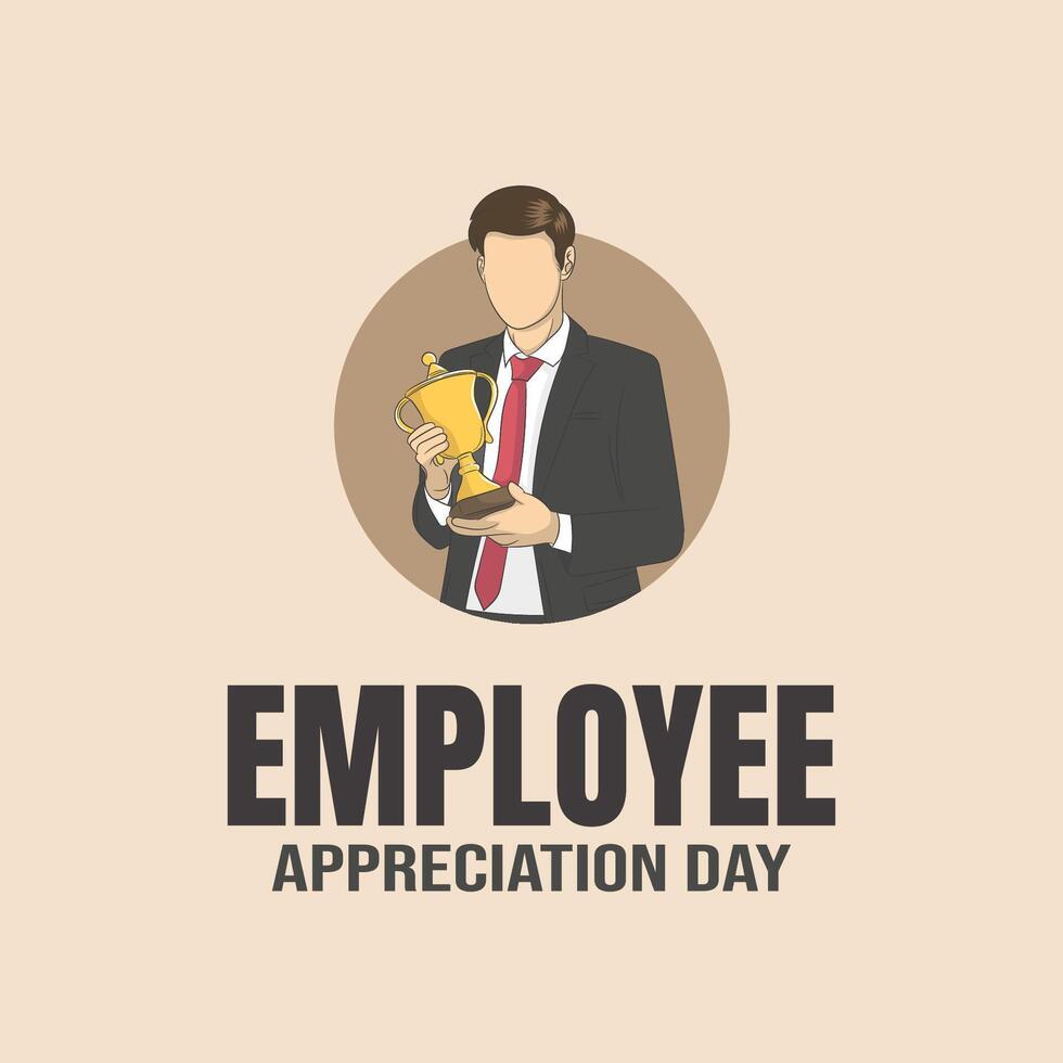 National Employee Appreciation Day in March vector