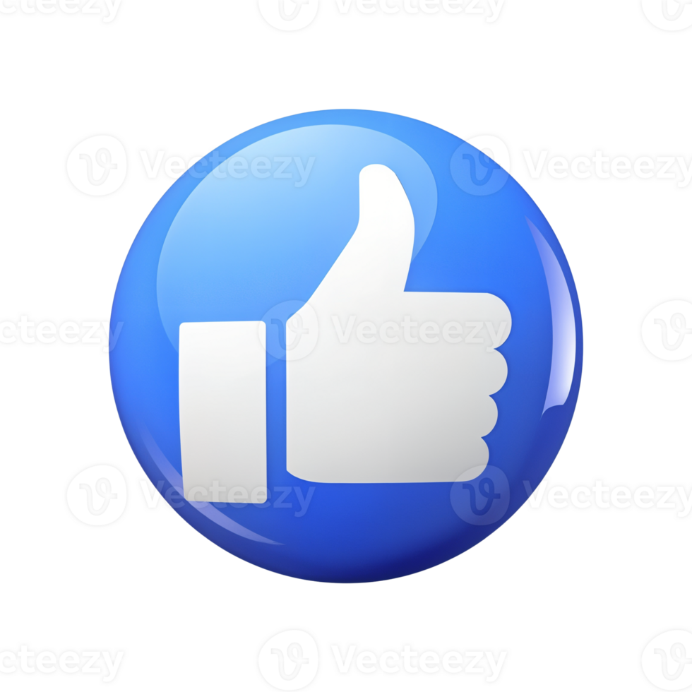 Iconic Thumbs Up Symbol Represents Positive Feedback png