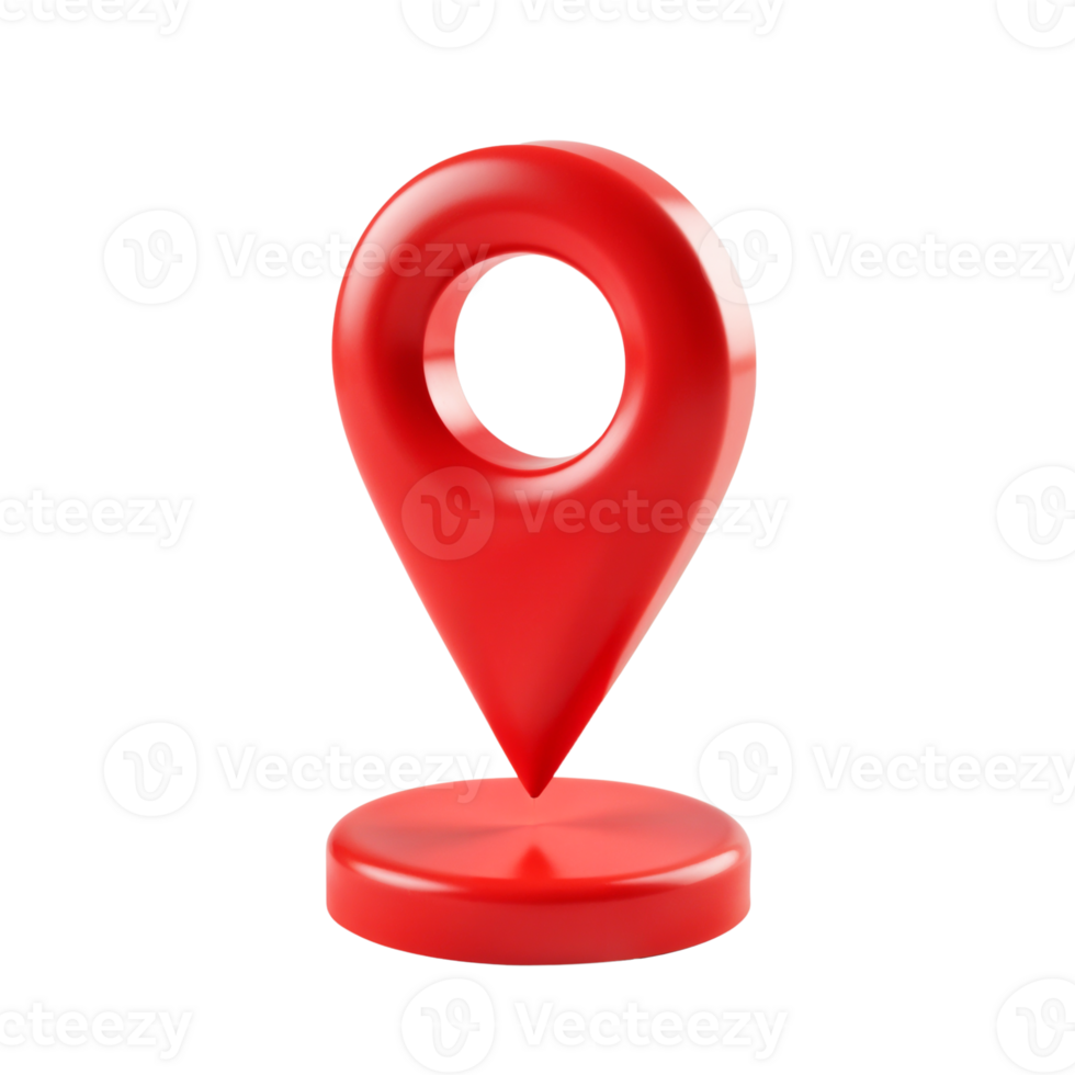 Location pin symbolizes navigation and guidance in digital maps png