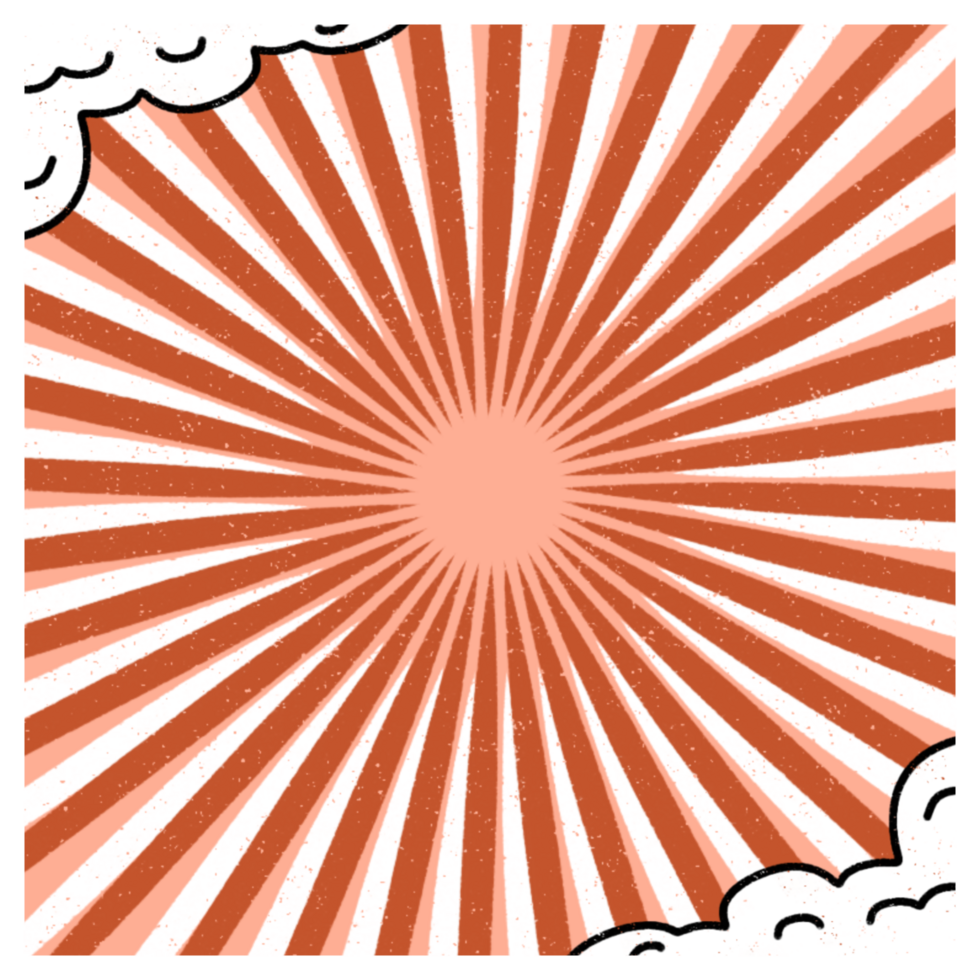 Orange Comic Background png