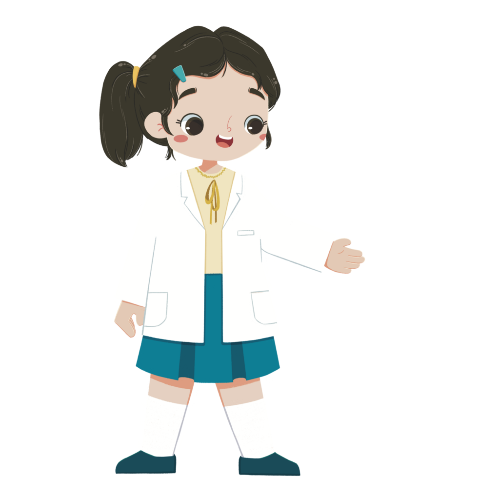 kid in dentist explain something png