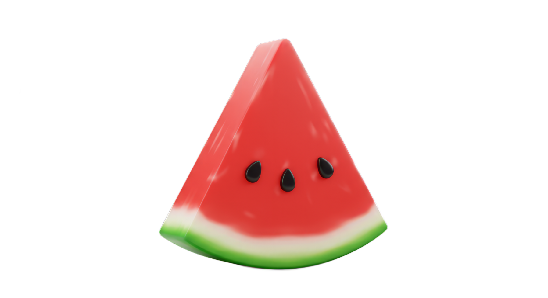 A Delicious Slice of Summer Watermelon. Juicy Red Refreshment on a Hot Day png