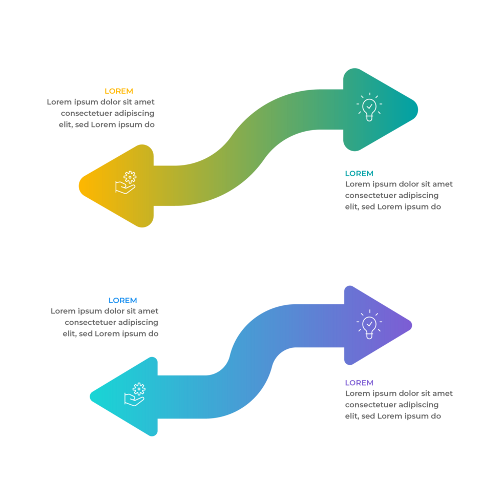 Infographic arrow diagram with arrows and arrows png