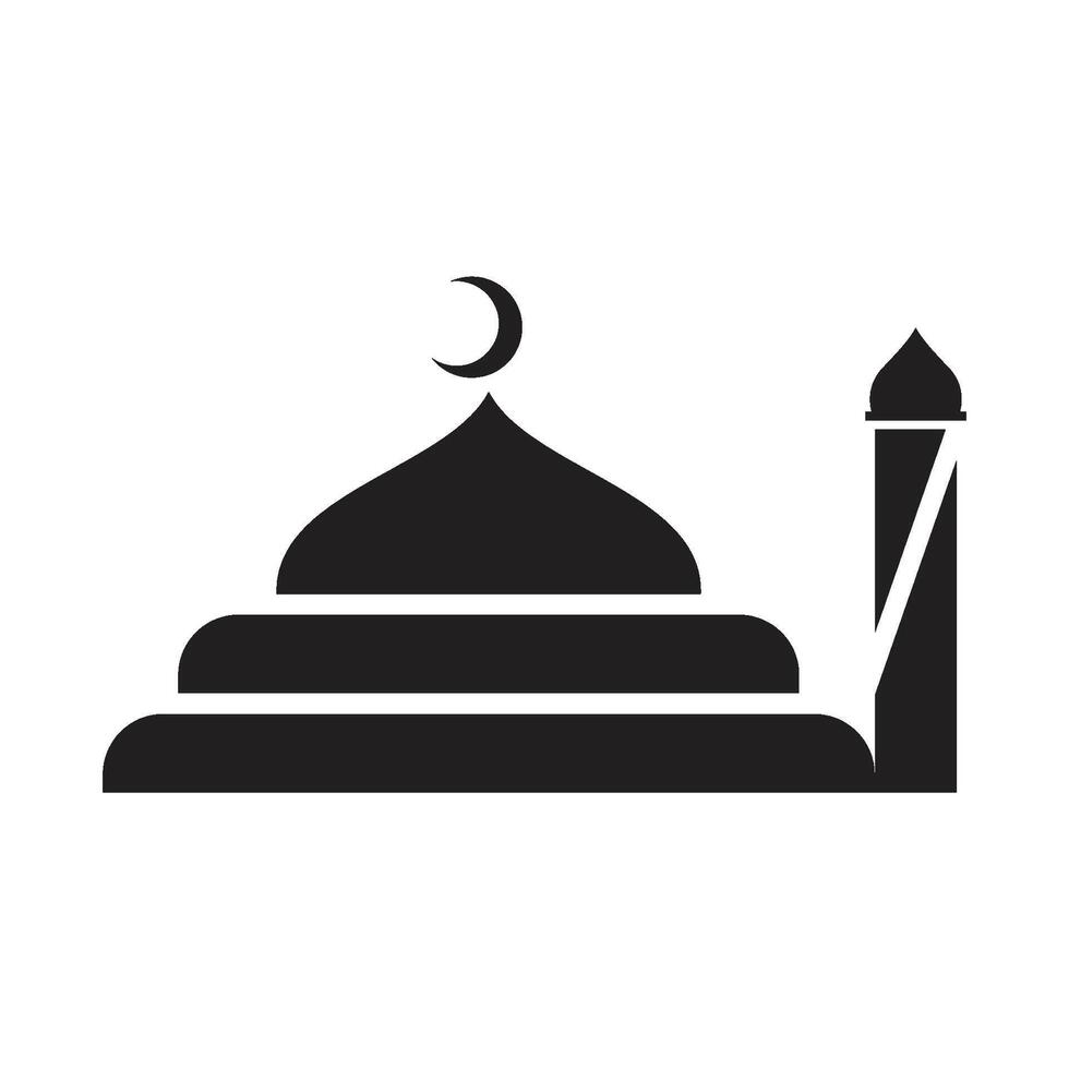 Mosque Religious template vector