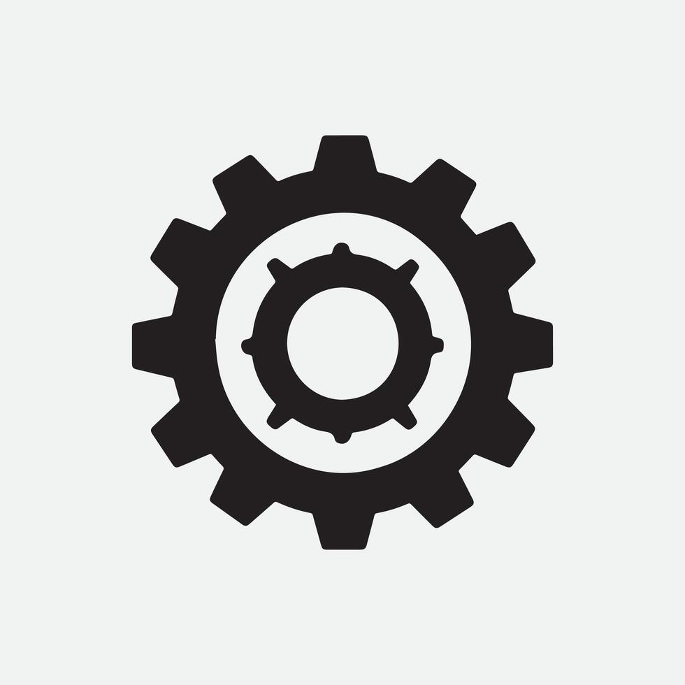 gears icon illustration vector