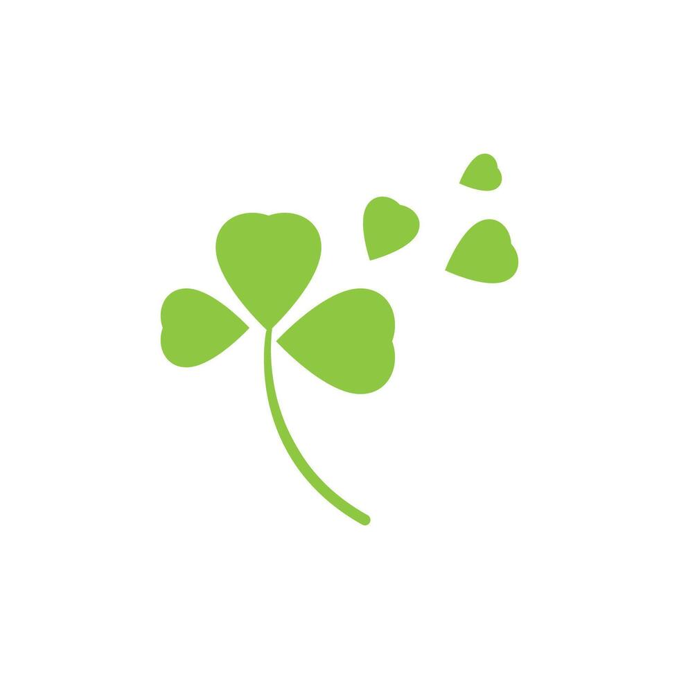 Clover logo nature and symbol vector