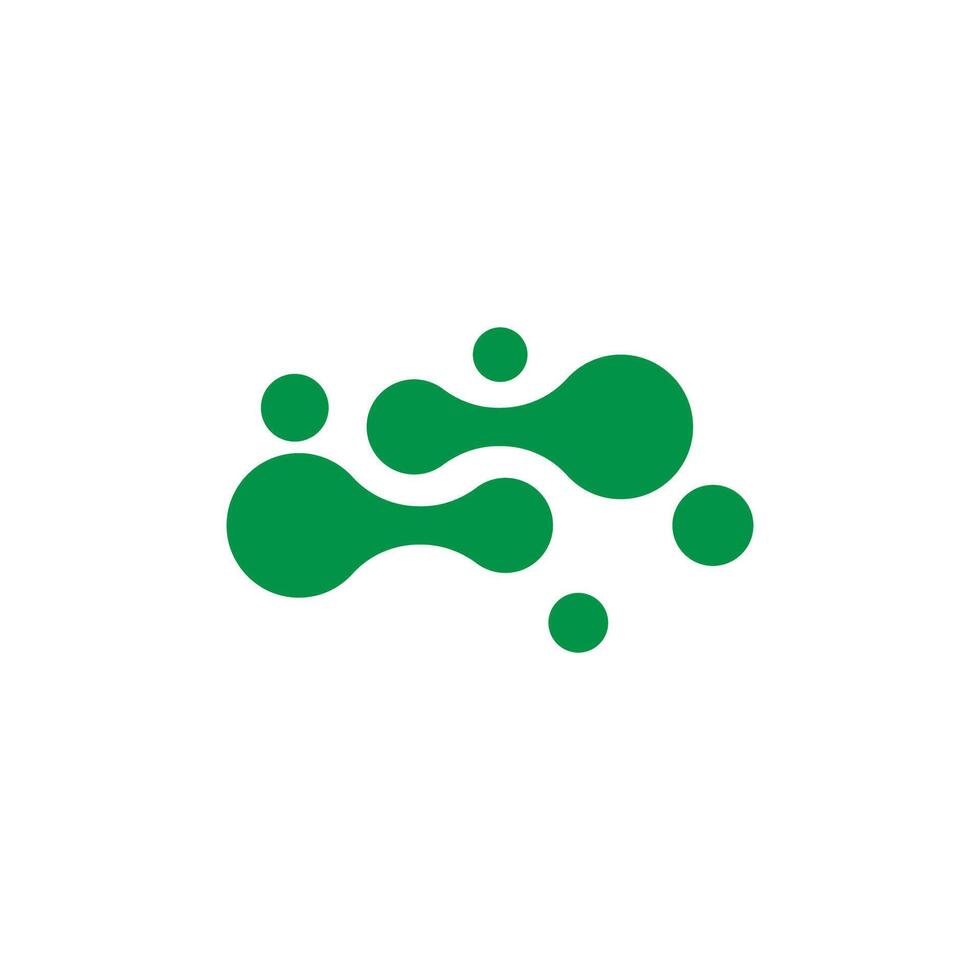 Molecule symbol logo illustration design vector