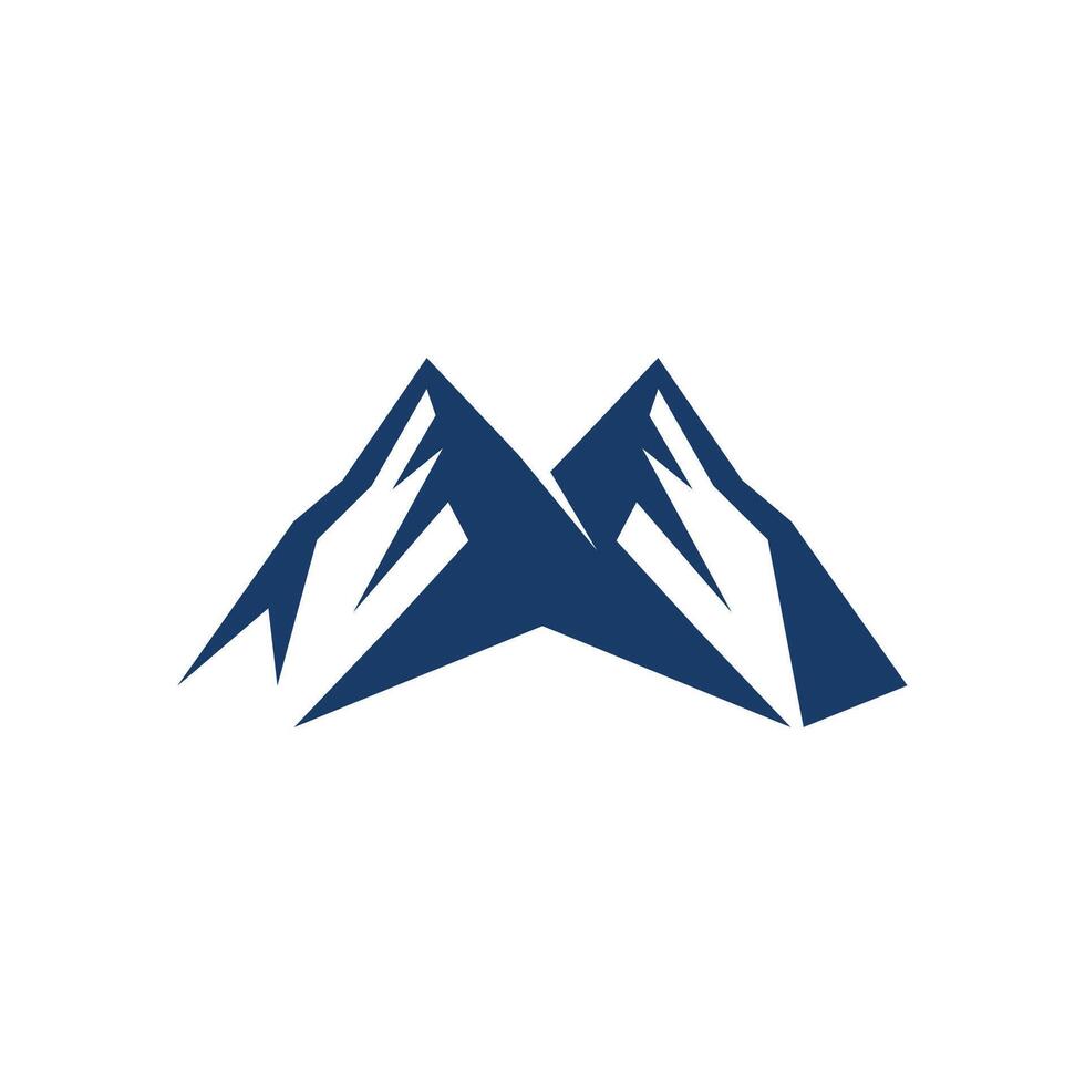Mountain logos illustration vector