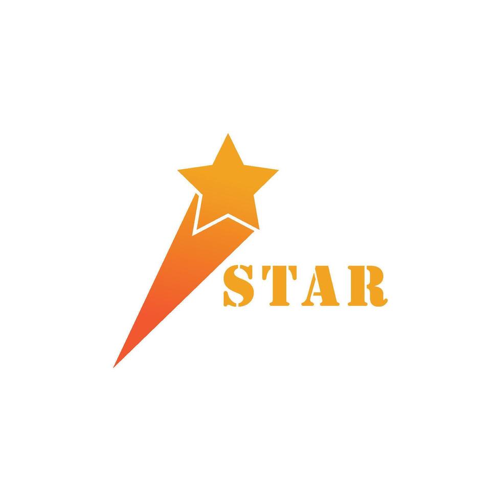 Dynamic Star logo template element symbol vector