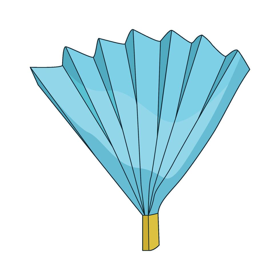 illustration of Paper Fan vector