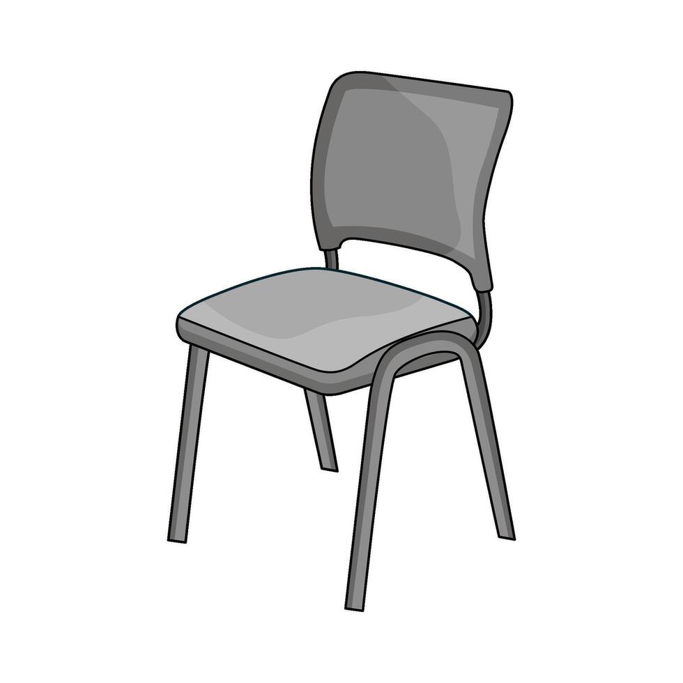 illustration of school chair vector