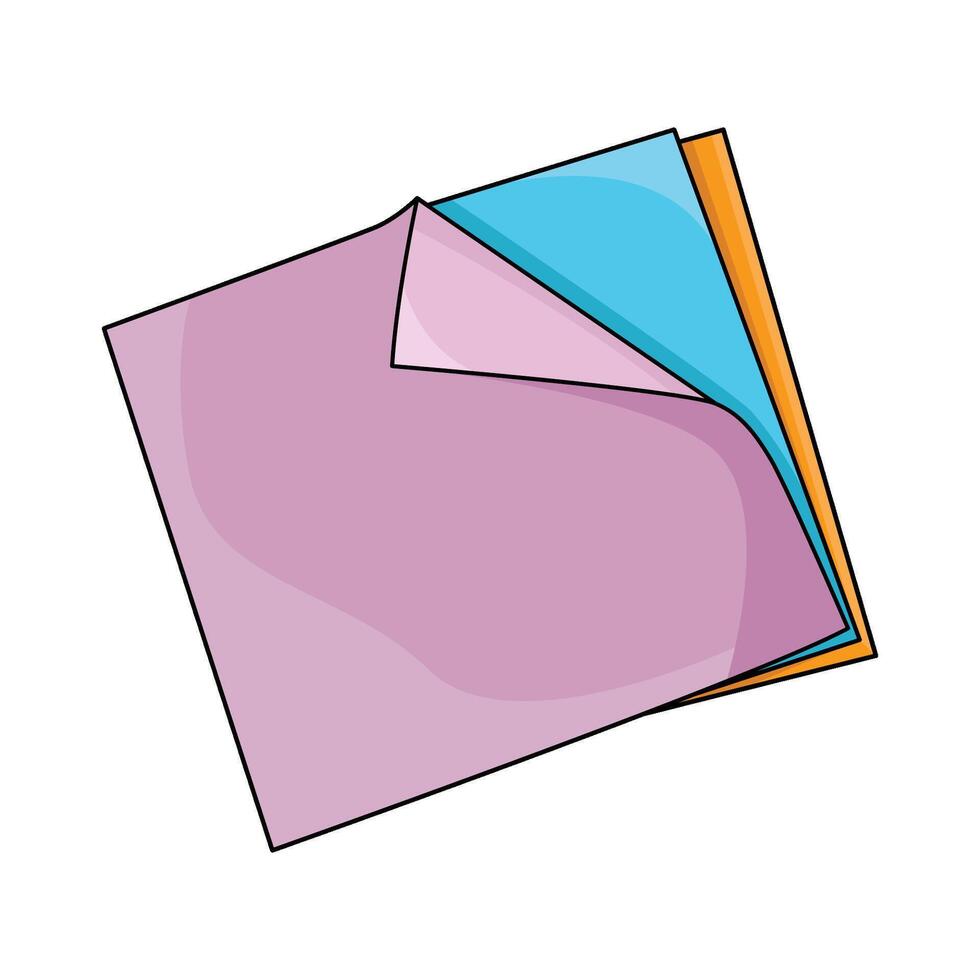 illustration of Origami Paper vector