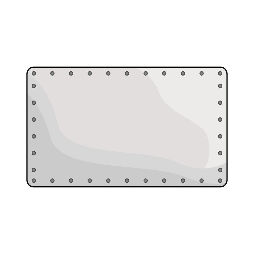illustration of Nameplate vector