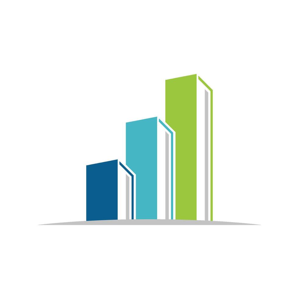 3D Stock Exchange Finance Logo Template Illustration Design. EPS 10. vector