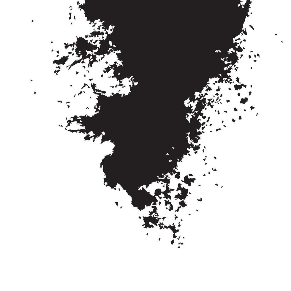 Charcoal-drawn grunge texture for handmade artistic touch vector