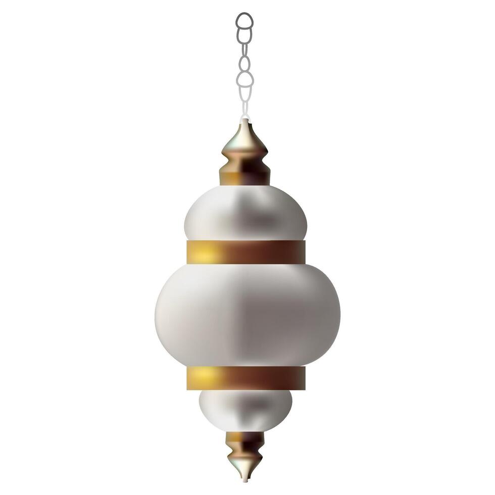 3d lantern islamic design-08 vector