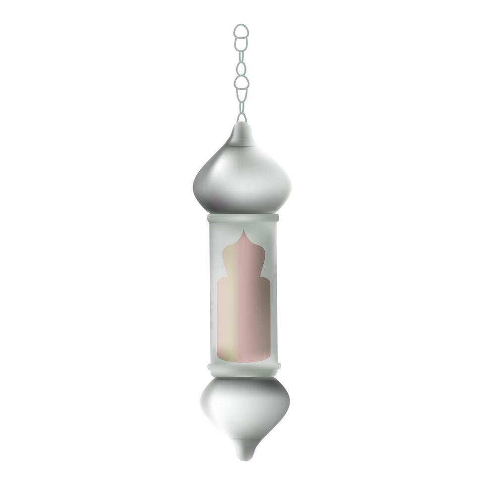 3d lantern islamic design-03 vector