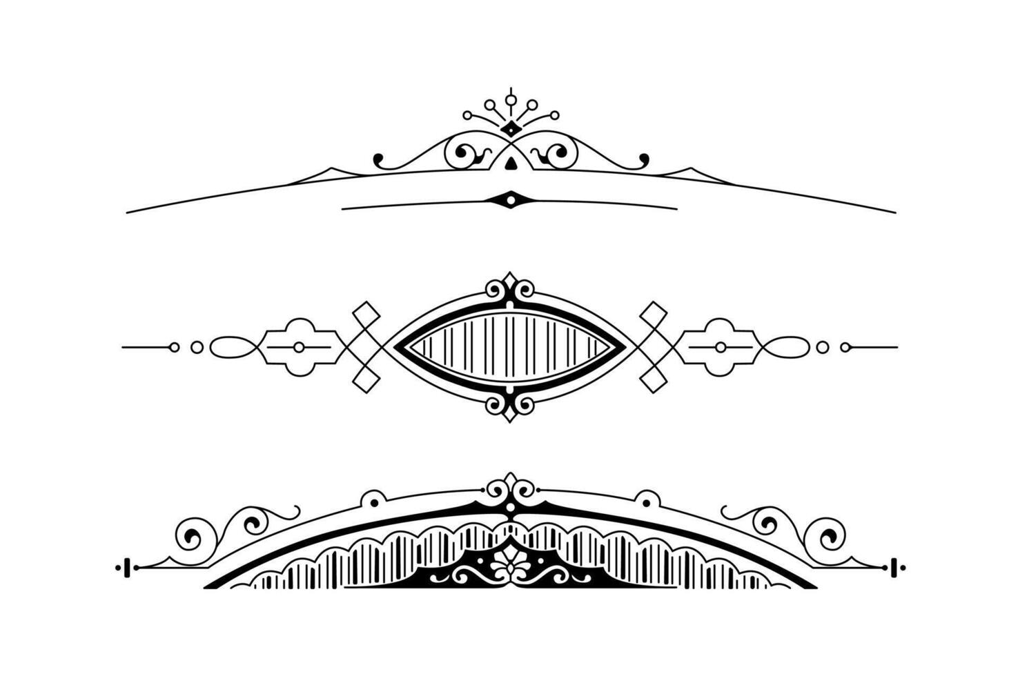 Ornamental card decoration art vector