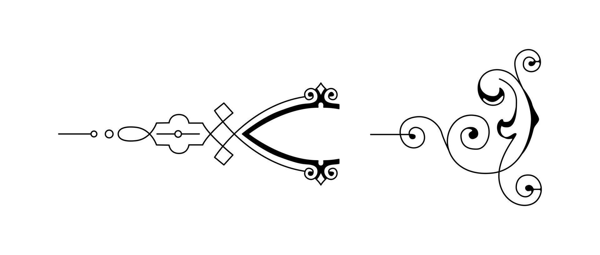 Ornamental card decoration on white background vector