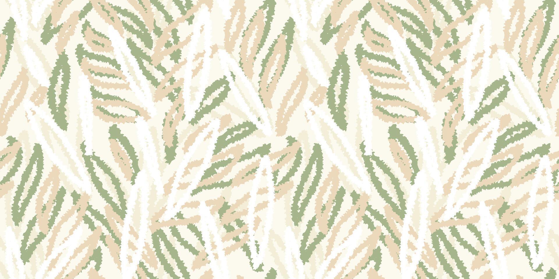 Abstract organic shapes pattern. hand drawn sketch. Pastel creative forms print on a light background. Contemporary ornament. vector