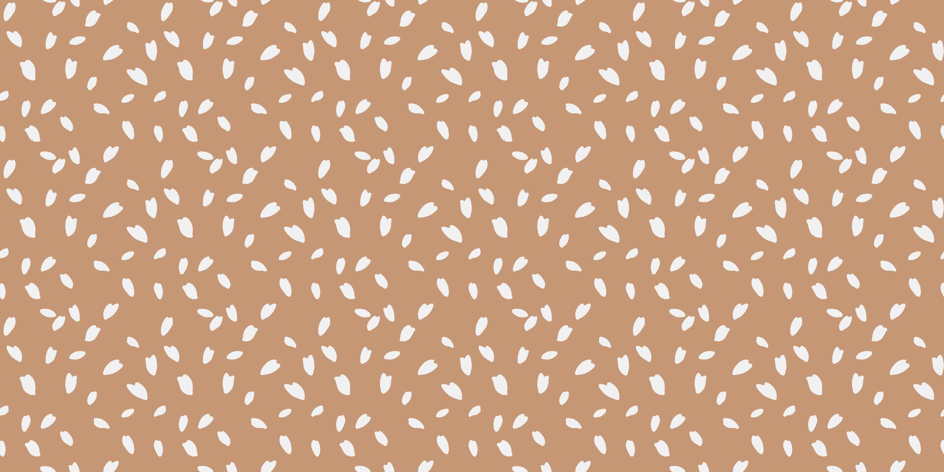 Plain polka dots, drops, spots seamless pattern. Creative tiny random dots, snowflakes, circles print on a beige background. hand drawn sketch. Contemporary minimalist ornament vector