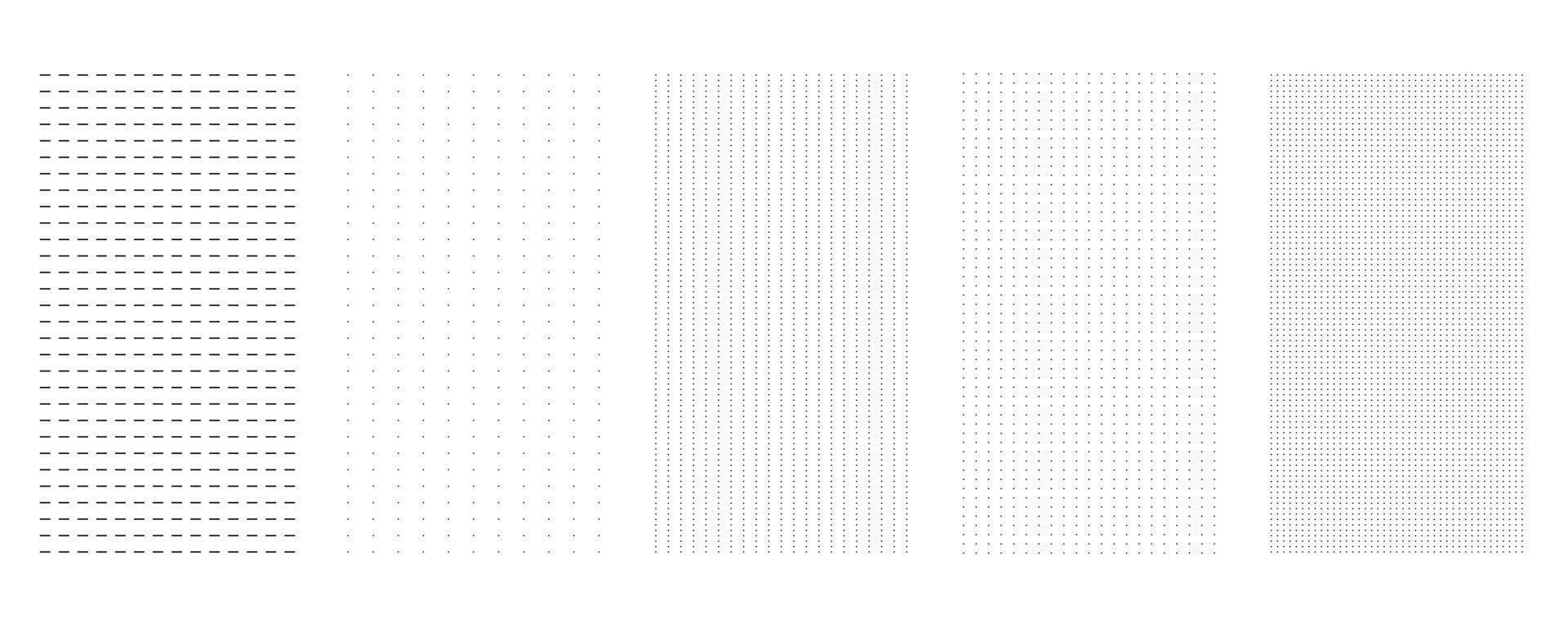 Dot grid wireframe texture. Geometric patterns with lines and dots, perfect for backgrounds. vector