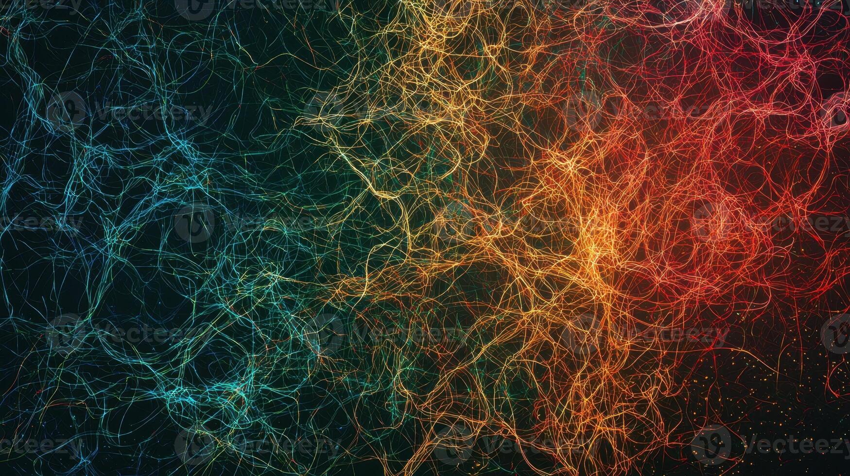 Abstract background with colorful lines and lines photo