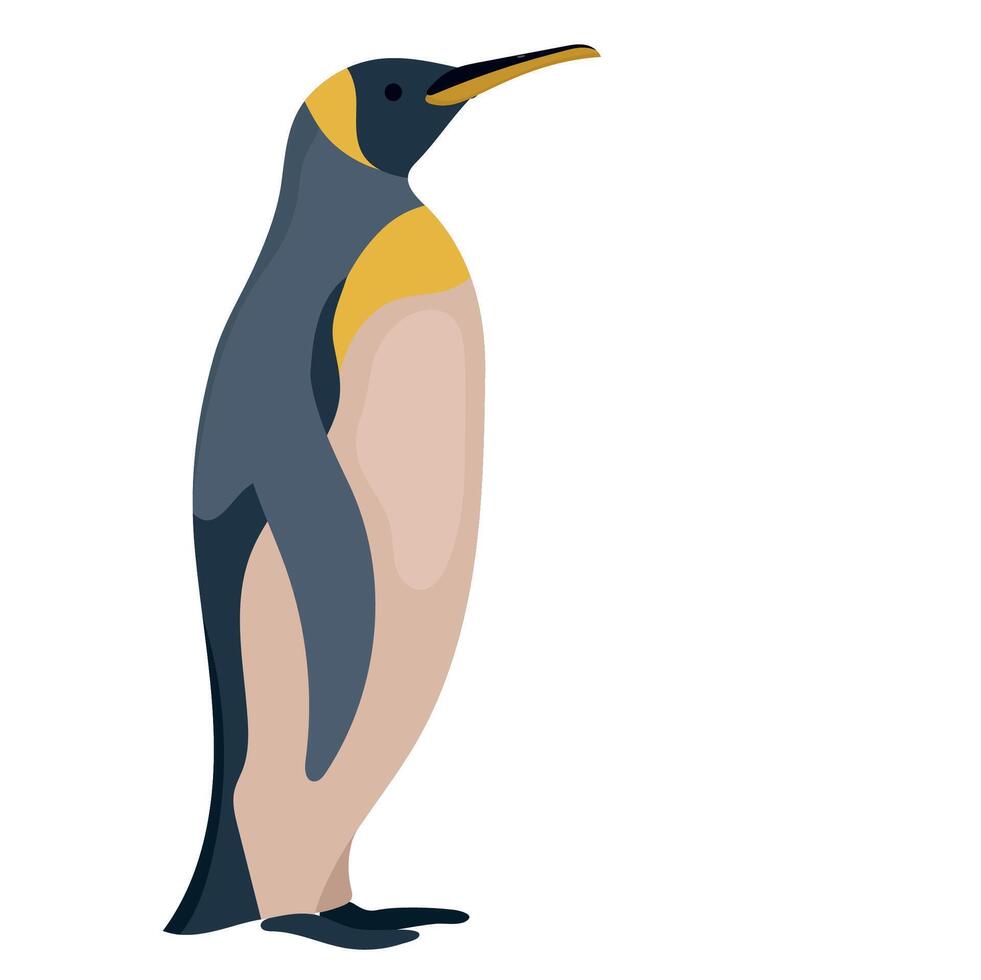 King penguin icon clipart avatar logotype isolated illustration vector