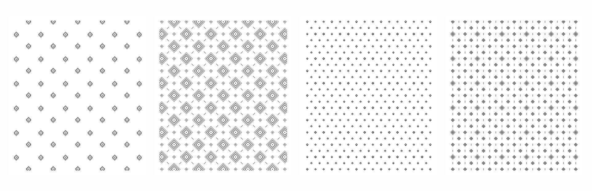Luxury Abstract Seamless Patterns for Elegant Creations vector