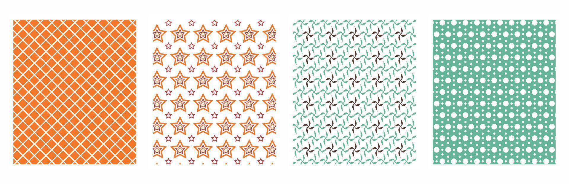 Abstract Minimalist Pattern Collection for Designers vector