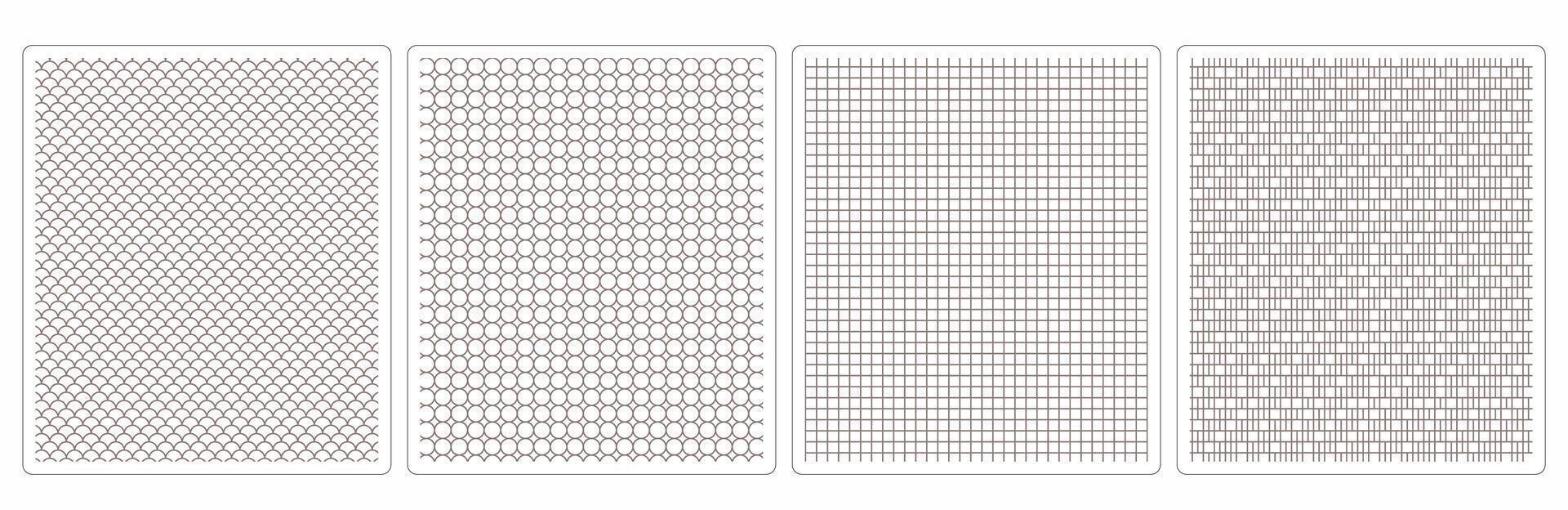 Handcrafted Autumn Seamless Patterns,4 Unique Styles for Fabric, Wallpaper and More vector