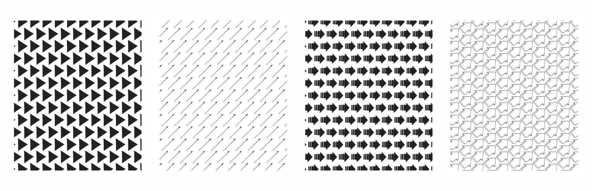 Minimalist High,End Seamless Pattern Set for Print and Digital vector