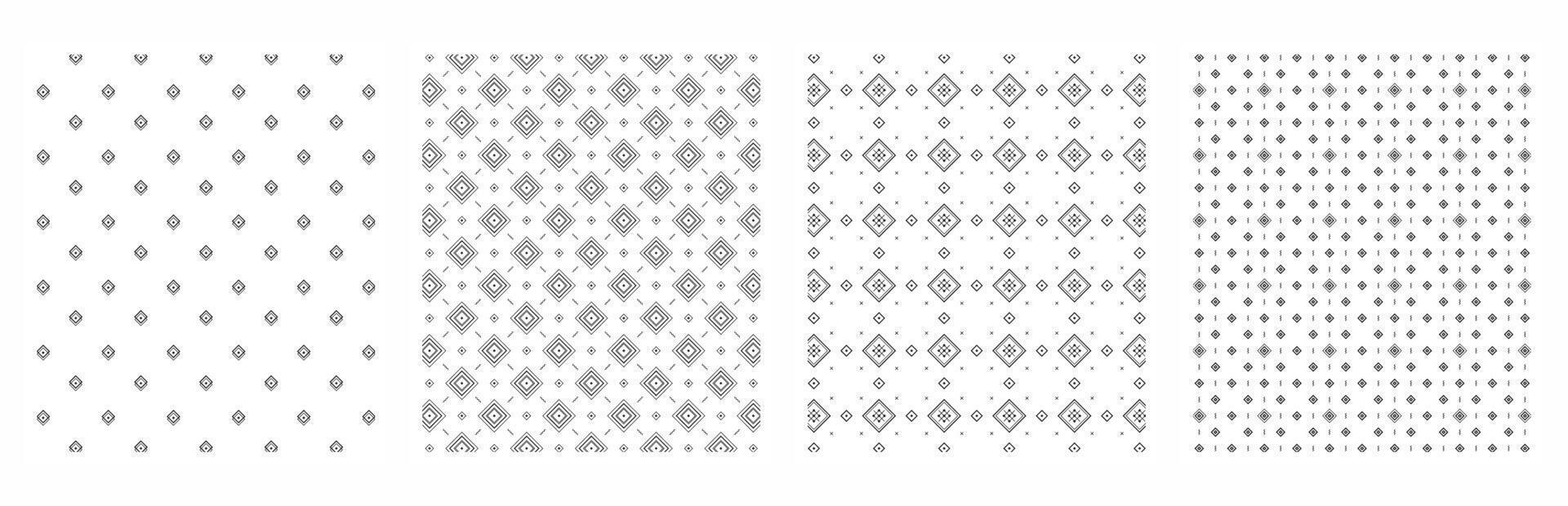 Minimalist Artistic Seamless Patterns for Interior and Fashion vector
