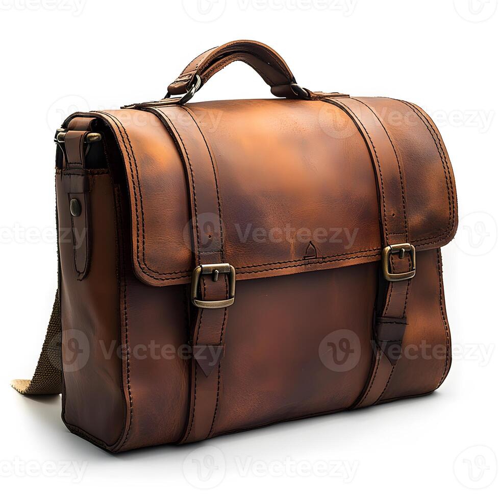 Timeless Artisan Leather Briefcase, A Fusion of Style and Function photo