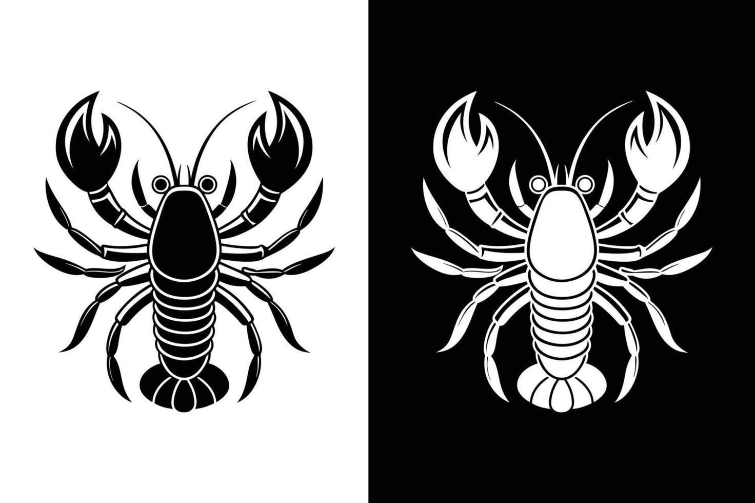 Lobster delicacy icon. Simple illustration of lobster delicacy icon vector