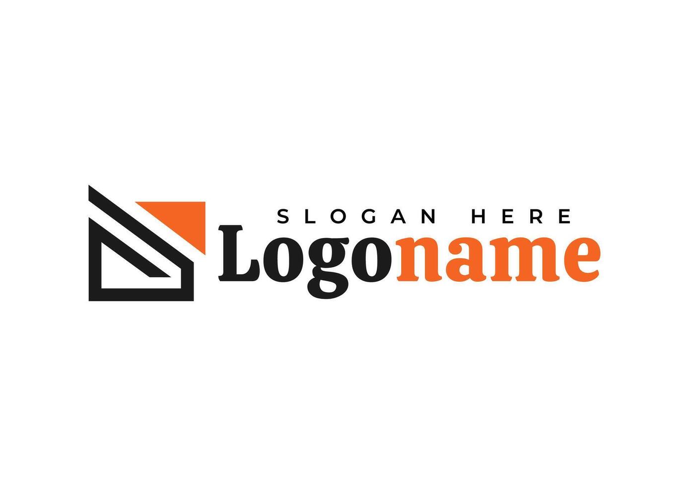 Abstract Geometric Shape Creative Business Logo Symbol Design vector