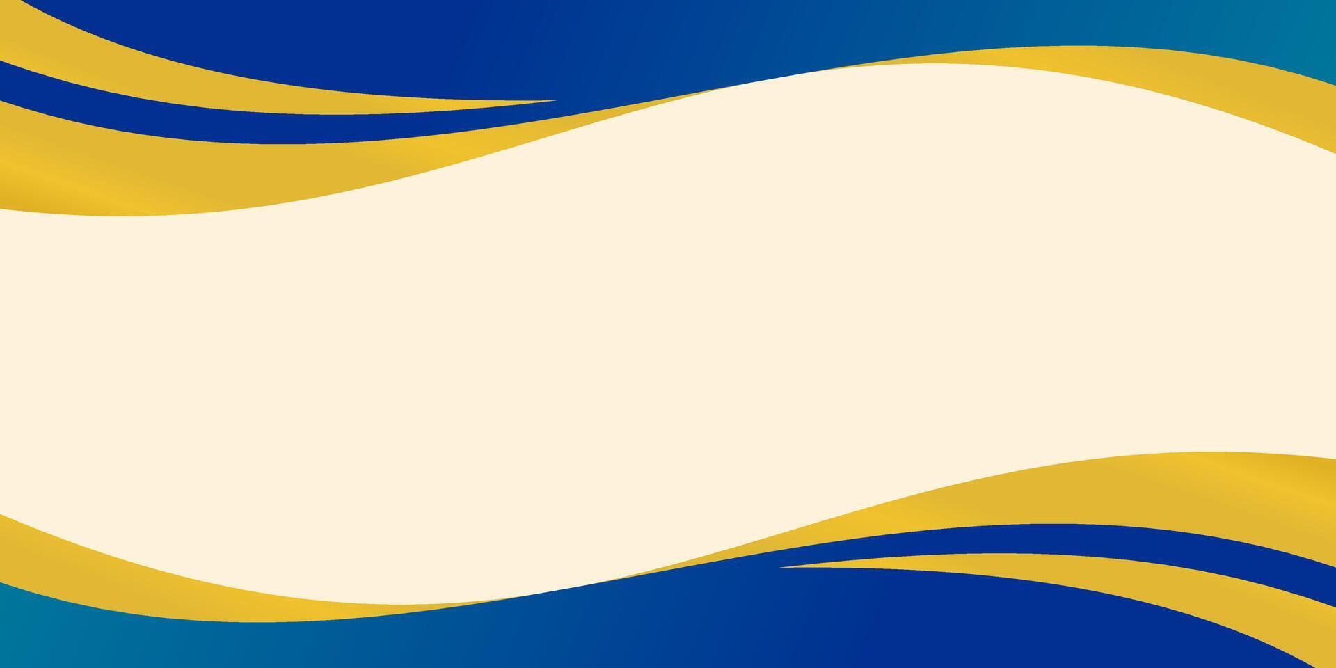 Awesome golden blue color background. Template design for poster, banner, greeting card, social media. vector